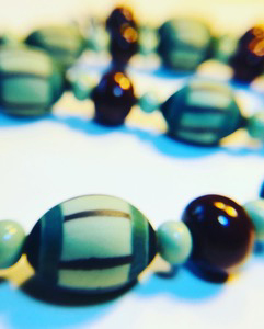 green beads